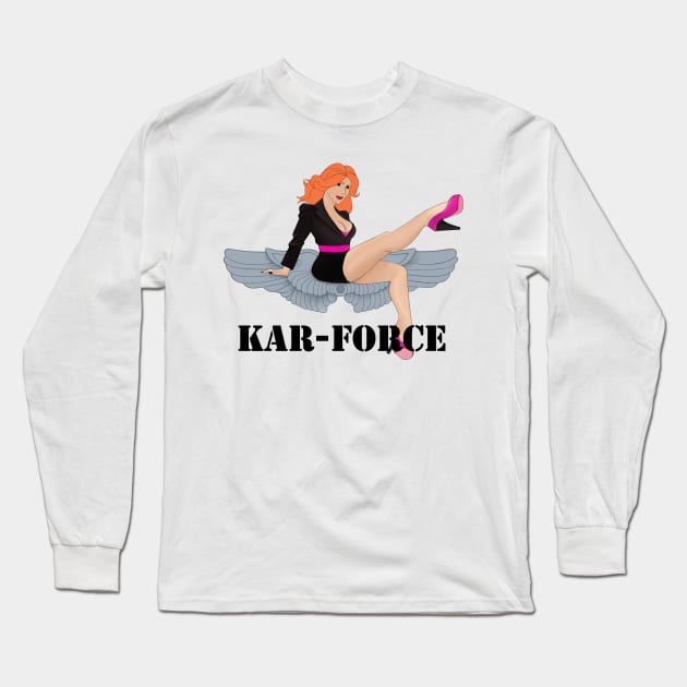 Kar-force Pin-up Long Sleeve T-Shirt by toaoturtle4garmy